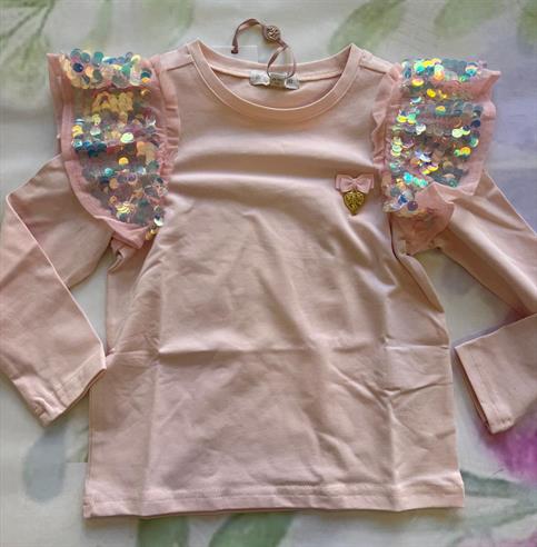M/L ANGEL'S FACE CASSIA BABY ROSA PAILETTES