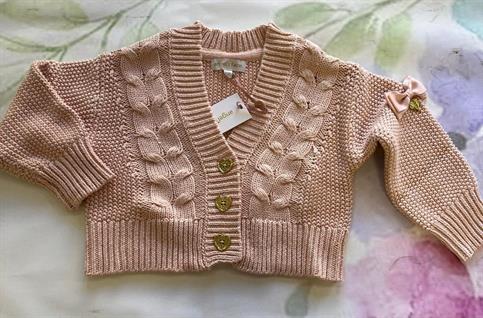 CARDIGAN ANGEL'S FACE DESTINEE BABY BLUSH TRECCE