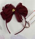 CERCHIETTO ANGEL'S FACE GLADY BABY BORDEAUX FIOCCO TULLE