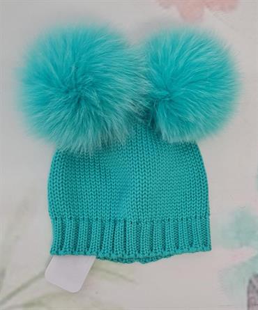 CAPPELLO CATYA 327626  VERDE TIFFANY 2PONPON BABY