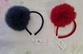 CERCHIETTO CATYA 327500 PONPON VOLPE ROSSO/BLU BABY