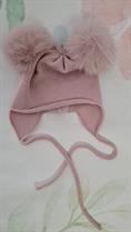 CAPPELLO CATYA 327588 BABY DOPPIO PON PON ROSA