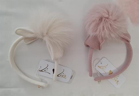 CERCHIETTO CATYA 327502 BABY PON PON PANNA/ROSA