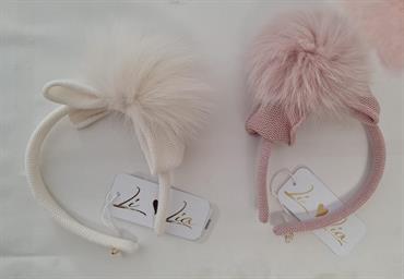 CERCHIETTO CATYA 327502 BABY PON PON PANNA/ROSA