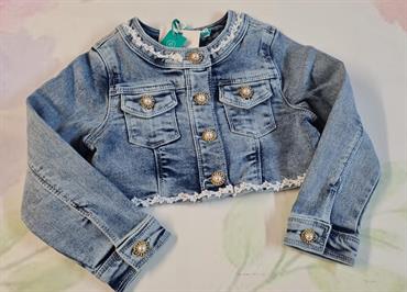 GIUBBINO ABEL&LULA 5369 BABY/JUNIOR JEANS FIOCCO TULLE