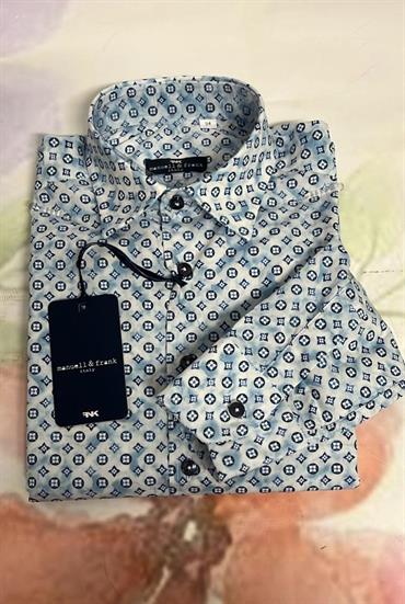 CAMICIA ML M&F MF3395R CIELO FANTASIA JUNIOR