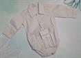 CAMICIA BODY MANUELL&FRANK MF3386I NEONATO PANNA E TORTORA