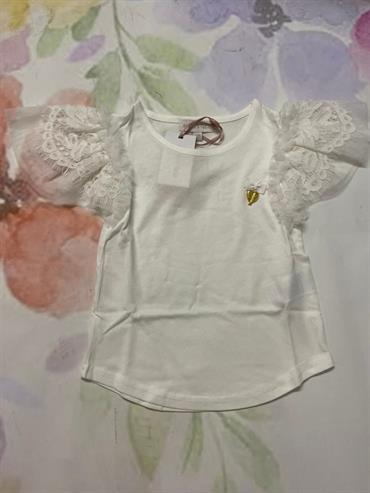 T-SHIRT MC ANGEL'S FACE BABY LARISSA SNOWDROP