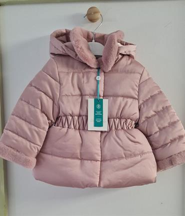 PIUMINO ABEL & LULA 5818 NEONATA ROSA PELLICCIA